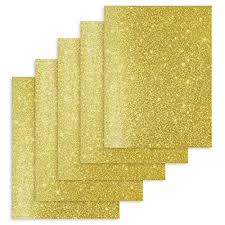 L Gold Glitter Heat Transfer Vinyl