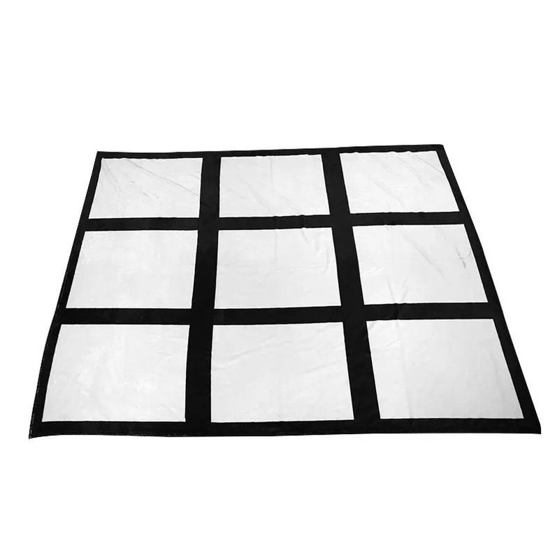 9-Panel Blank Sublimation Blanket - 60in x 40in – REAL BLANKS