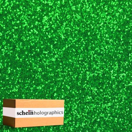 Fluorescent Green GLITTER HOLOGRAPHIC (Adhesive) VINYL BY SCHEIN HOLOGRAPHICS
