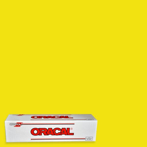 Brimstone Yellow Oracal 651- Adhesive Vinyl– Just Vinyl and Crafts