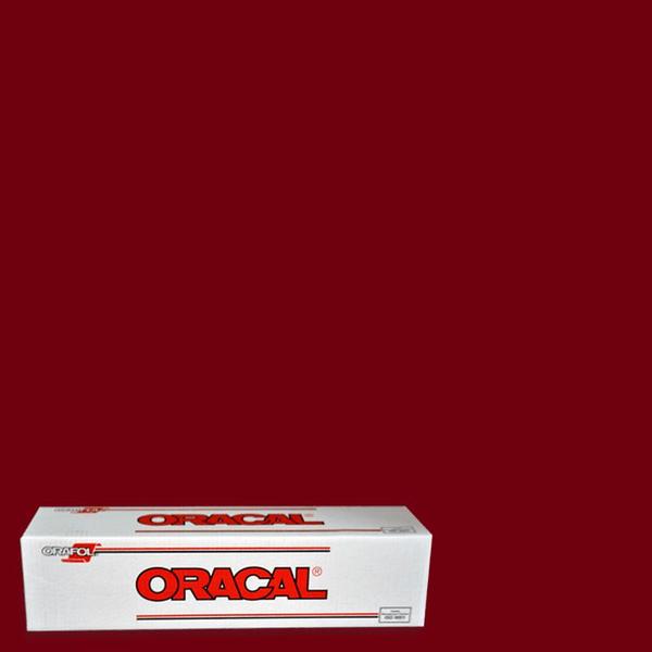 Burgundy Oracal 651- Adhesive Vinyl