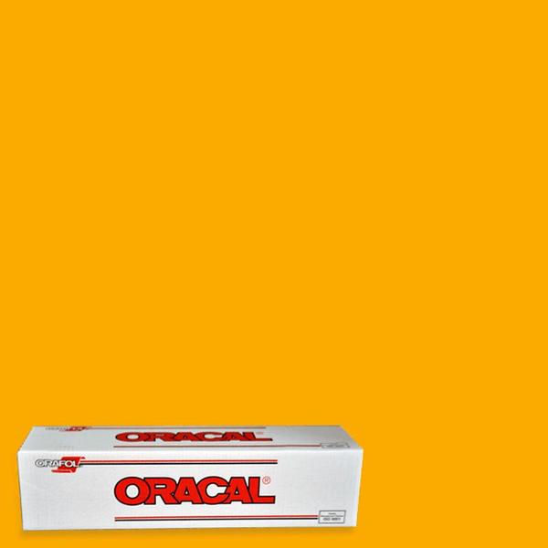 Golden Yellow Oracal 651- Adhesive Vinyl