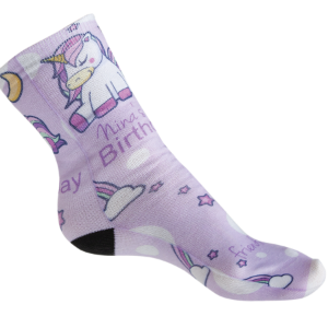 Unisex Kids Crew Socks (1 Pair) Sublimation Blank Kids size 11-4