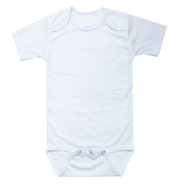 Baby Onesie Sublimation SHORT Sleeve Blank