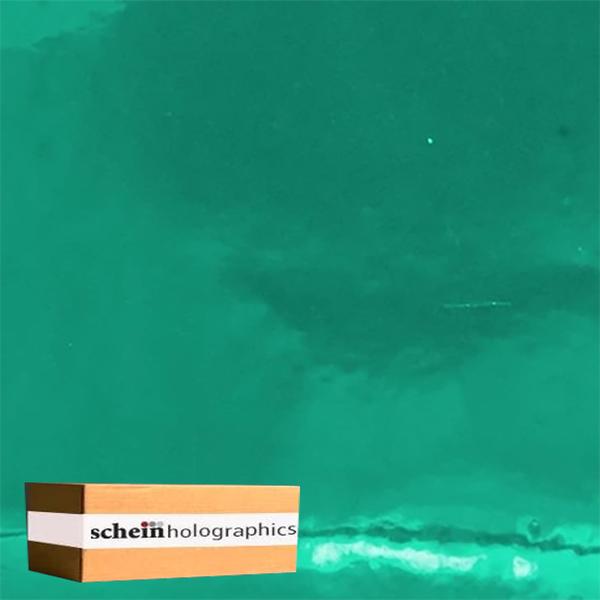 TEAL- CHROME POLISH HOLOGRAPHIC VINYL BY SCHEIN HOLOGRAPHICS ADHESIVE