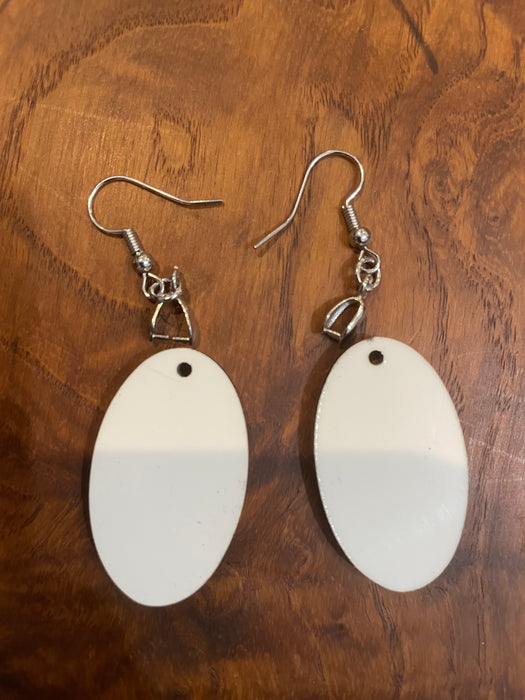 MDF Blank Sublimation Earrings (2sided)/Sublimation Blanks/Sublimation Earrings