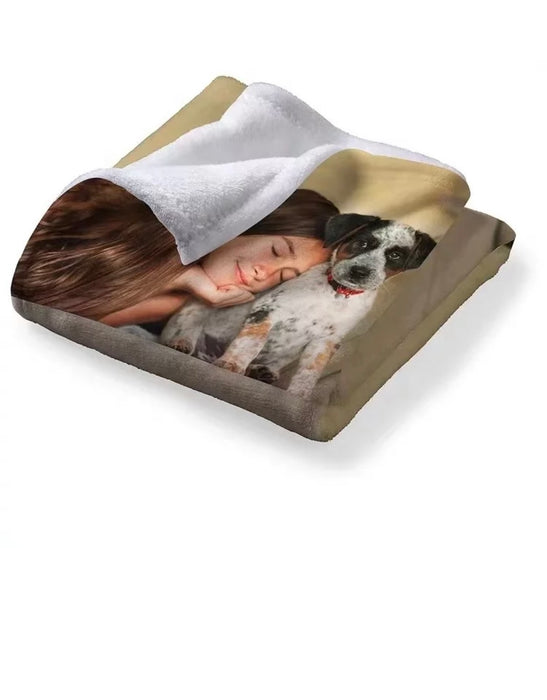 Sublimation blanket (Queen Size Bed Throw)