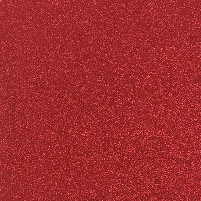 Red Glitter Heat Transfer Vinyl (HTV)